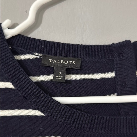 Striped Sweater with Corgi Design - Picture 2 of 4